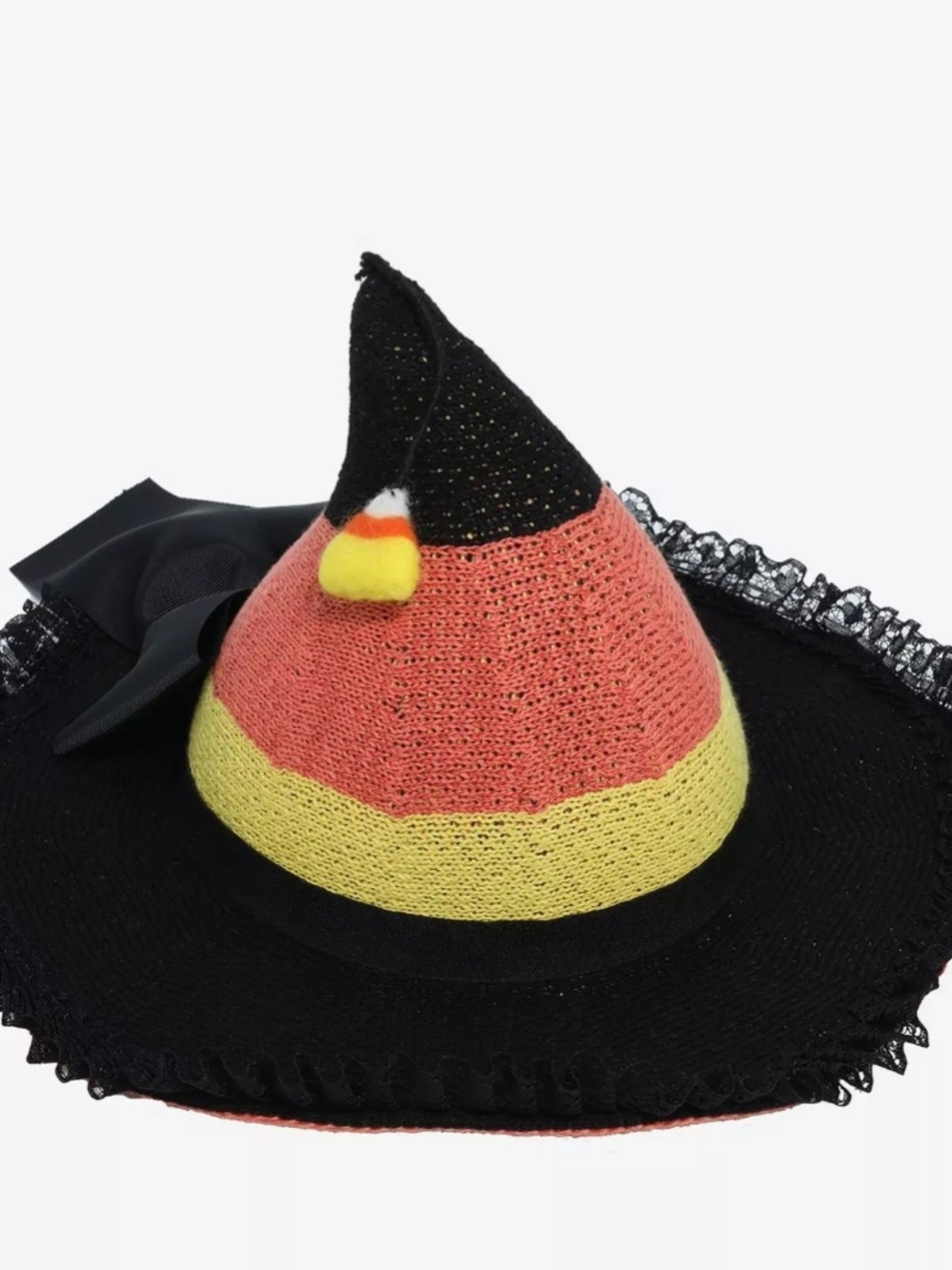 Candy Corn Witch Hat